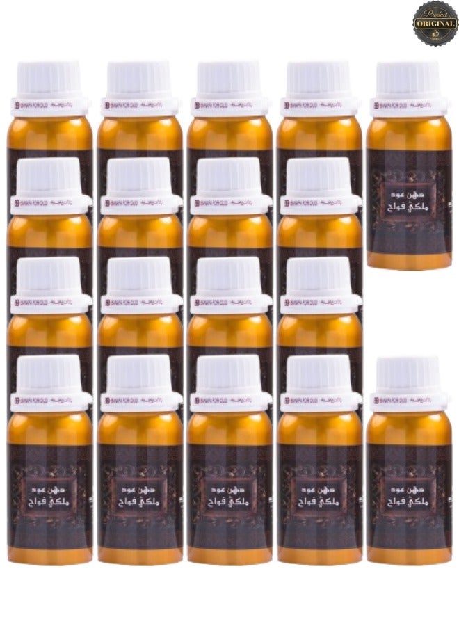 Banafa 18 Pieces Dehn Oud Malakie Fawah 10 Tola - Image 1