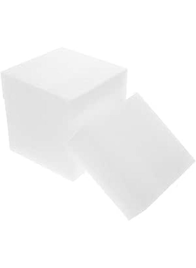 حشوات الرغوة البيضاء 15x15x5 سم 4 قطع متعددة الاستخدام للحماية أثناء الشحن والأعمال الحرفية - Image 1