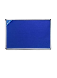 Maxi Maxi Notice Board 45X60Cm With Aluminum Frame One Side Cork And One Side Felt  - Image 1