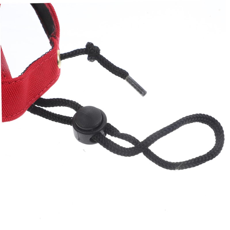Red Dog Baseball Cap 2pcs Set Comfortable Peaked Hat For Pets Outdoor Activities - Image 4