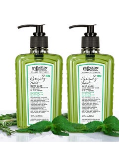 C. O. Bigelow C.O. Bigelow Hand Wash Rosemary Mint, Village Perfumer Moisturizing Hand Soap for Bathroom & Kitchen with Aloe Vera and Pro-Vitamin B5, 10 fl oz  - Image 3