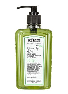 C. O. Bigelow C.O. Bigelow Hand Wash Rosemary Mint, Village Perfumer Moisturizing Hand Soap for Bathroom & Kitchen with Aloe Vera and Pro-Vitamin B5, 10 fl oz  - Image 1