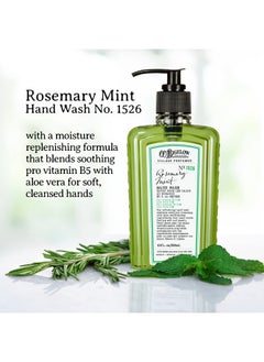 C. O. Bigelow C.O. Bigelow Hand Wash Rosemary Mint, Village Perfumer Moisturizing Hand Soap for Bathroom & Kitchen with Aloe Vera and Pro-Vitamin B5, 10 fl oz  - Image 2