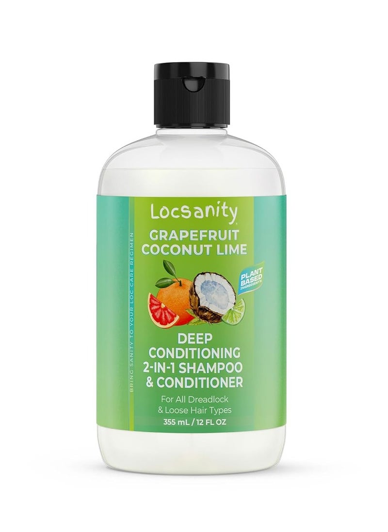 Locsanity Locsanity Grapefruit Coconut & Lime Moisturizing and Nourishing Shampoo 