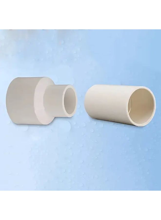 8 قطع من أنابيب الـ PVC البيضاء المباشرة متساوية القطر لتجميع كامل المواصفات - Image 4
