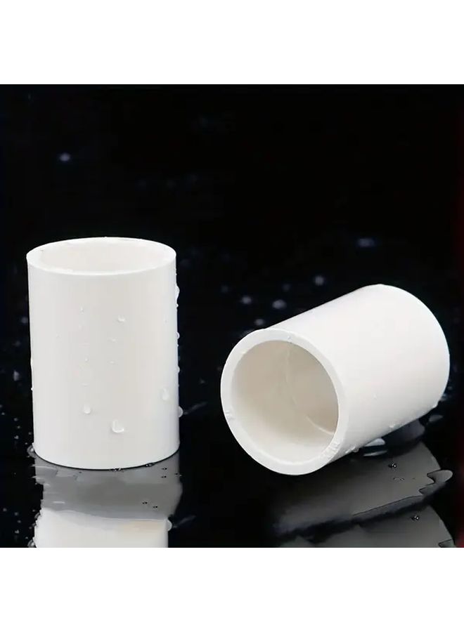 8 قطع من أنابيب الـ PVC البيضاء المباشرة متساوية القطر لتجميع كامل المواصفات - Image 3