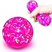 Kawaite Pink Squishy Glitter Stress Balls Squeeze Fidget Toys for Kids and Adults Colorful Stress Squish Ball Squishy Toys for Kids Prizes Party Favors Relax Improve Focus - Image 3