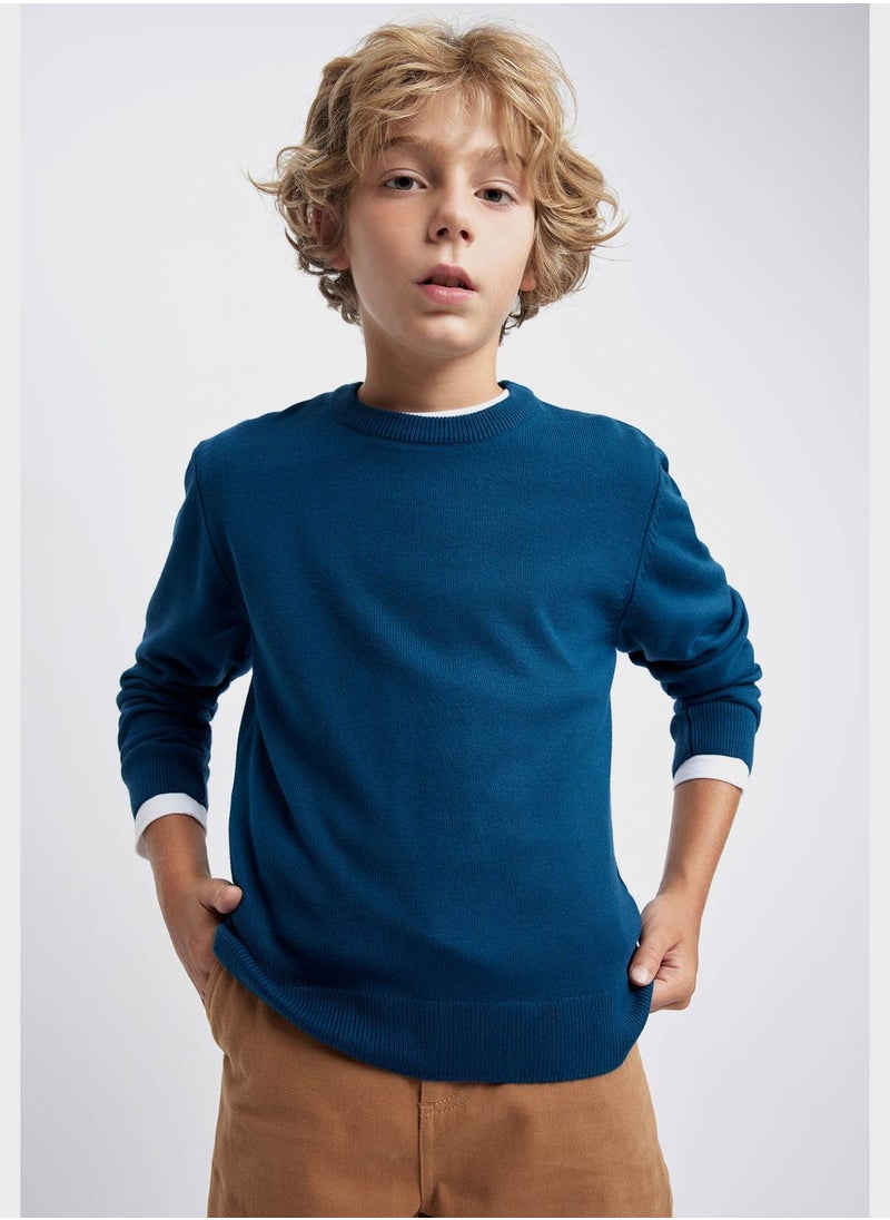 DeFacto - Kids Essential Sweatshirt - Image 1