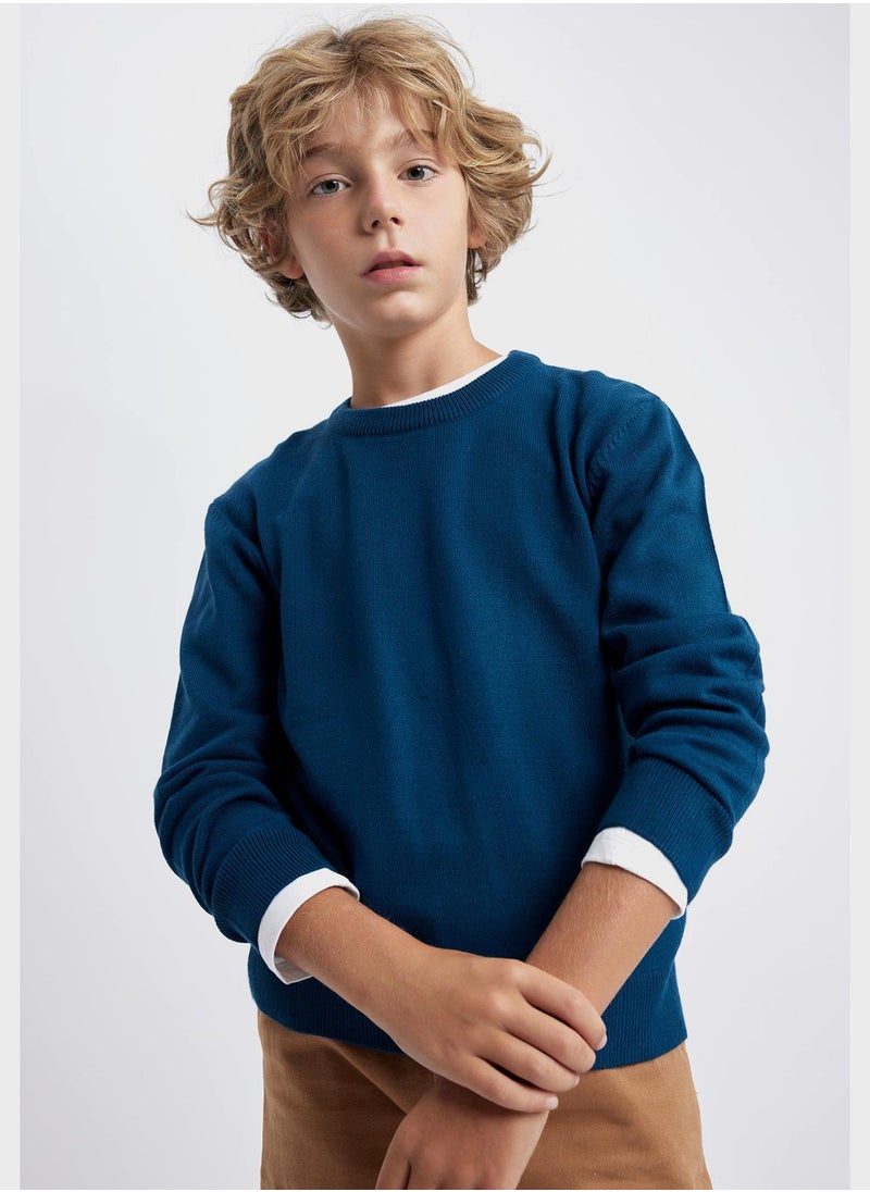 DeFacto - Kids Essential Sweatshirt - Image 1