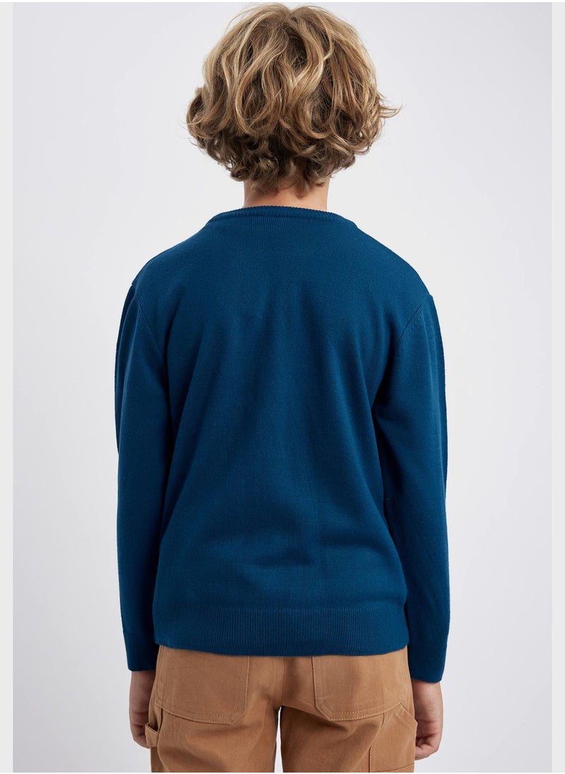 DeFacto - Kids Essential Sweatshirt - Image 1
