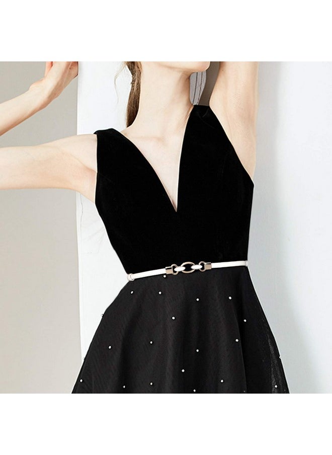 XZQTIVE - Skinny Belts For Women Thin Leather Waist Belt Fashion Ladies Belt For Dress Pant - Image 1