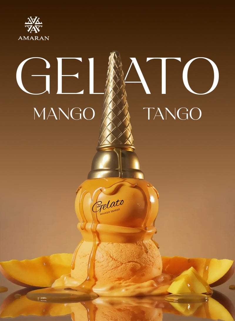 AMARAN Gelato Mango Tango EDP By Amaran 100ml | Tropical Fruity Gourmand Unisex Long-Lasting Perfume with Mango Fragrance - Image 2