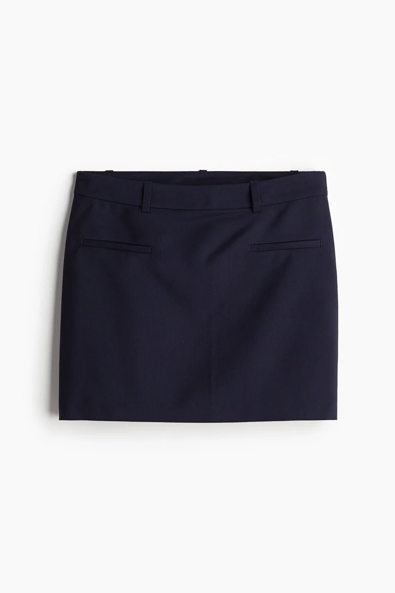 H&M Tailored mini skirt