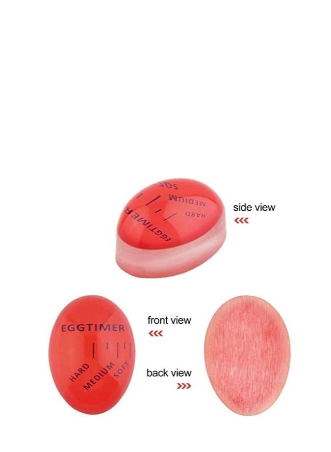 1 Pack Egg Timer Heat Sensitive Hard Medium Soft Boiled Color Changing Reusable Perfect Timers No BPA - Image 5