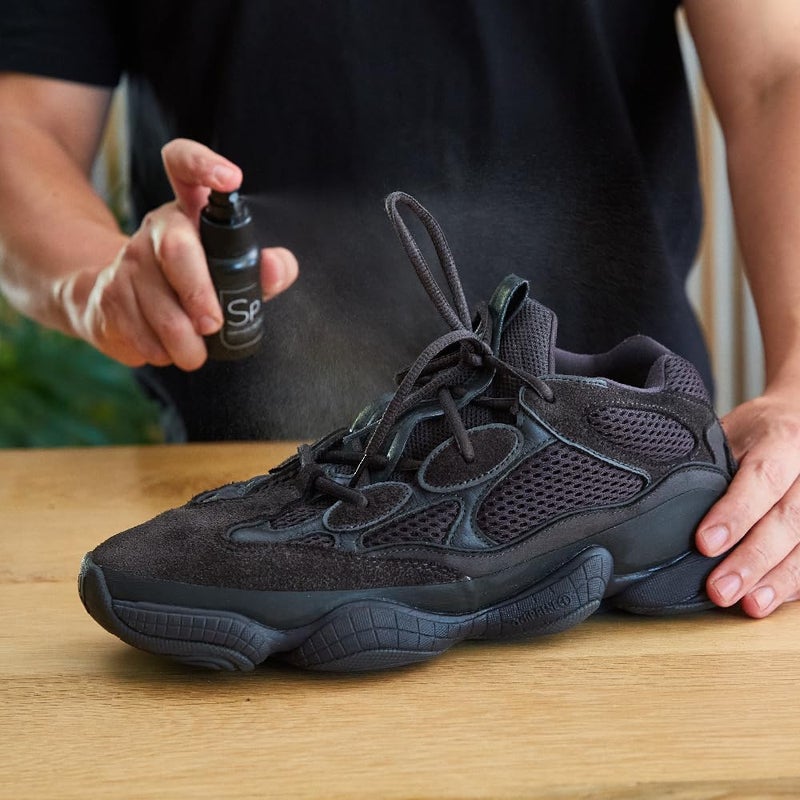 Sneaker Lab Sneaker Protector 50ml spray | Long Lasting Invisible Barrier Repelling Water & Dirt | UV Protection & Non-Corrosive | Water-Based Premium Spray | Safe for Leather, Knit, Mesh, Nubuck, Suede & Canvas - Image 3