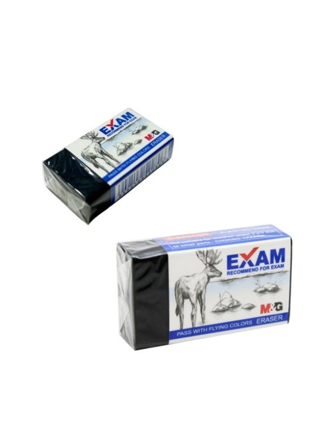 M&G Exam Eraser 30 pcs / box– Clean & Dust-Free Rubber Eraser for School & Office Use - Image 2