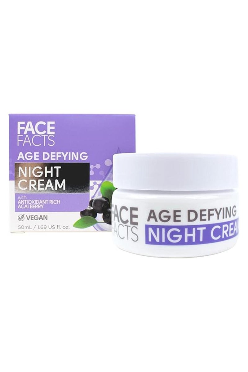 Face Facts Age Defying Night Cream (Acai Berry)