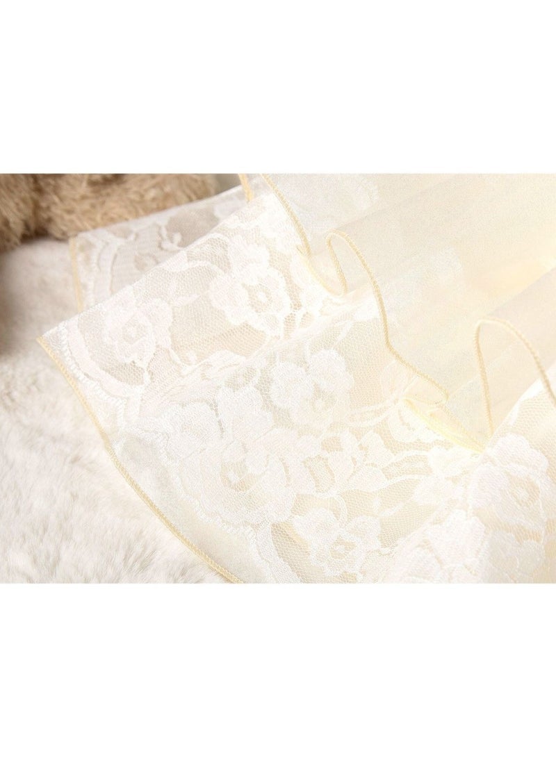 DOOKOO Elegant Baby Girl Princess Dress – Summer Party Dress for Toddlers, Flower Girl Dress, Baby Shower Gift, Newborn Baby Clothes - Image 5