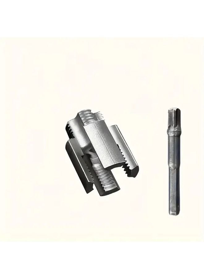 2 Piece Set Pipe Thread Cutting Tool For 1 2 Inch PPR Internal External Threading - Image 1