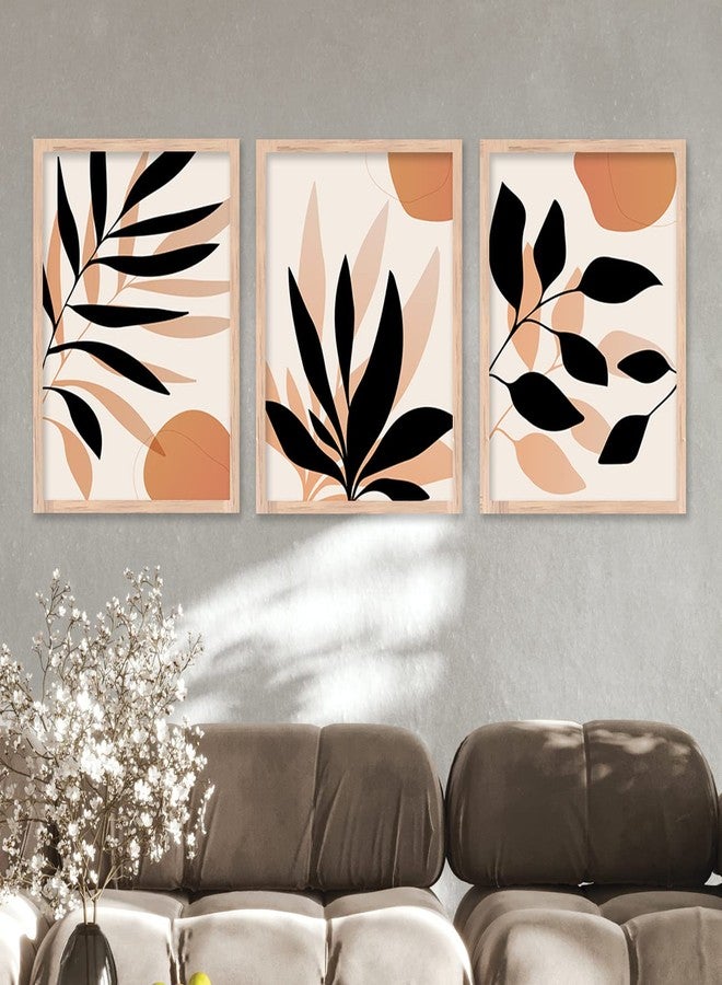 ARTELLY Decorative Wall Painting/Posters For Living Room Home Abstract painting Artwork Wall Decoration Boho Wall Art For Bedroom Framed Wall Decors (11inch x 14inch, Modern Art 4) - Image 1