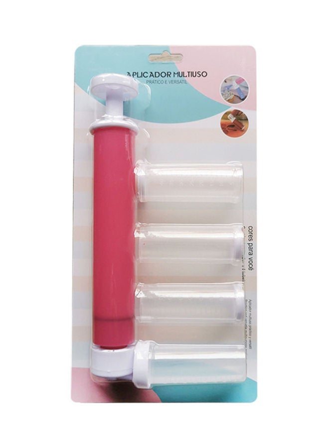 Manual Airbrush For Cake Decoration Red/White - Image 4