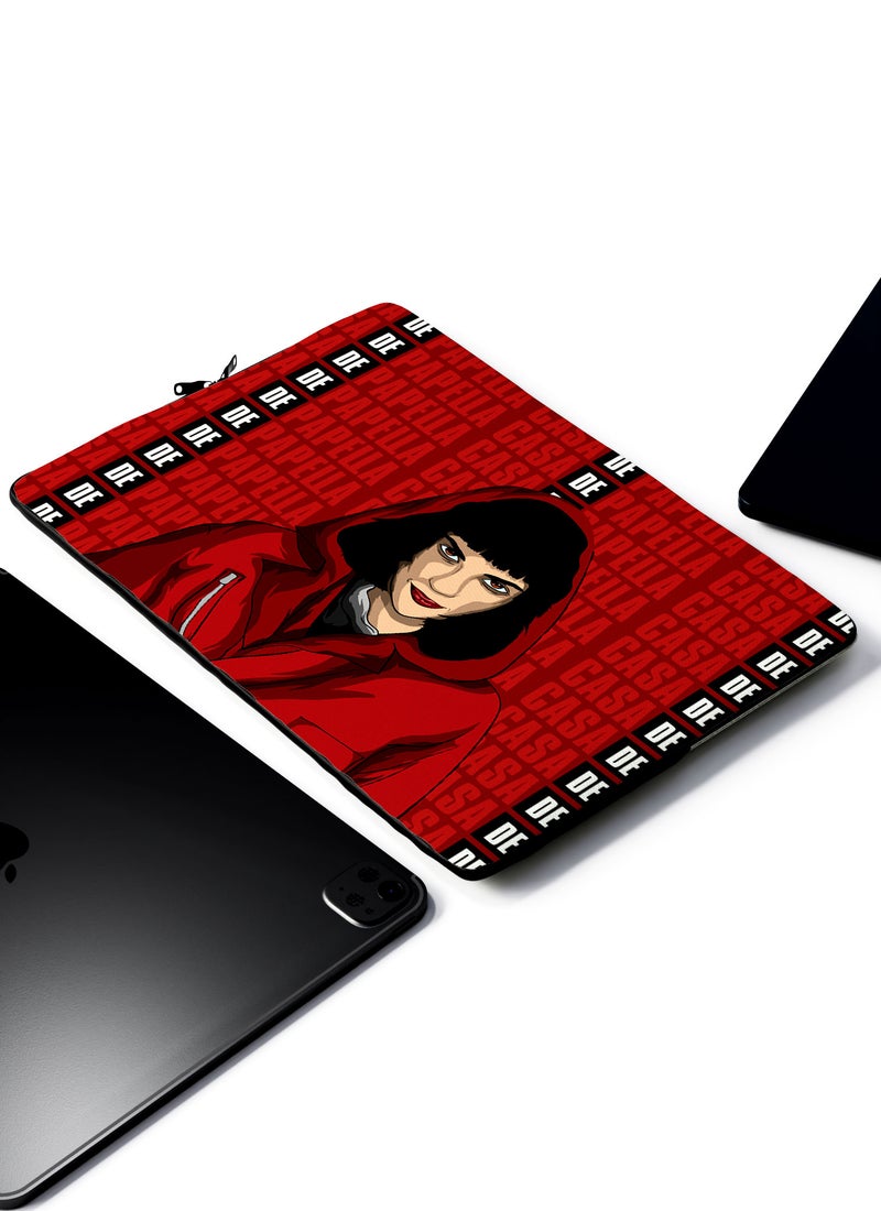 LOUD UNIVERSE Laptop Sleeve 13 inch Tokyo Netflix La Casa De Papel Money Heist Tablet Sleeve - Image 2