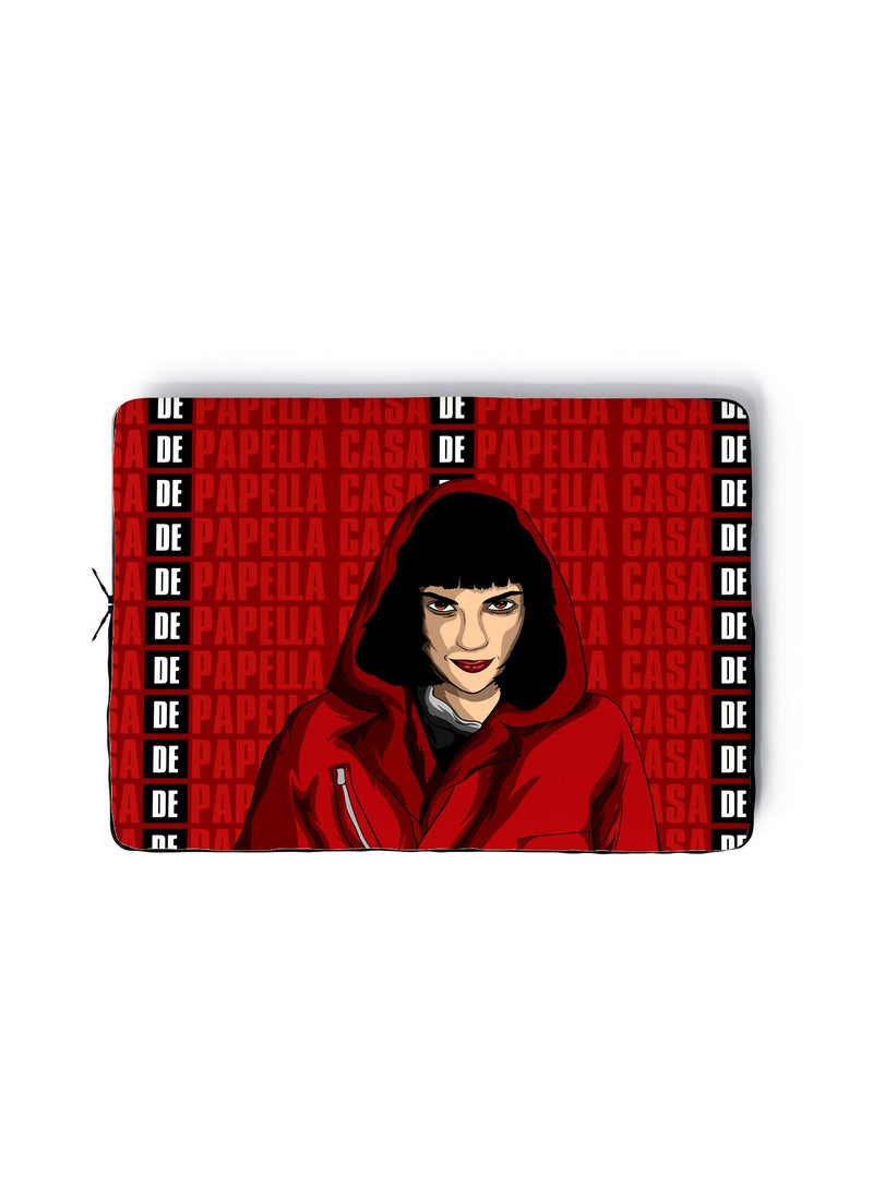 LOUD UNIVERSE Laptop Sleeve 13 inch Tokyo Netflix La Casa De Papel Money Heist Tablet Sleeve - Image 1