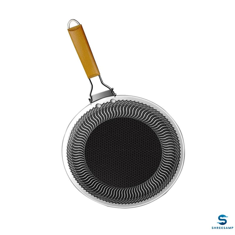 SHREESAMP SHREESAMP Koren Cookware Versatile Single-Handle Korean BBQ Cooking Pot and Grill Pan for Barbecue Meat Cooking, Ideal for Camping, Outdoor Gatherings, and Home Use  - Image 5