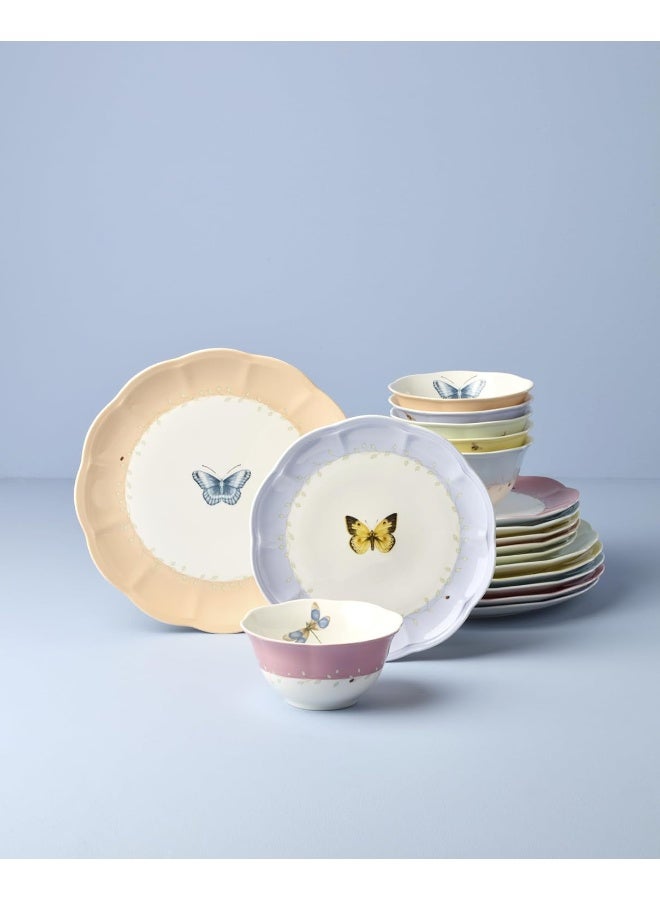 Lenox 897801 Butterfly Meadow Colors 18Piece Dinnerware Set - Image 2