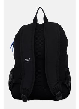Reebok Men 2 Pcs Brand Logo Backpack And Lunch Bag 41 H x 29 L x 8 W cm, Black  - Image 2