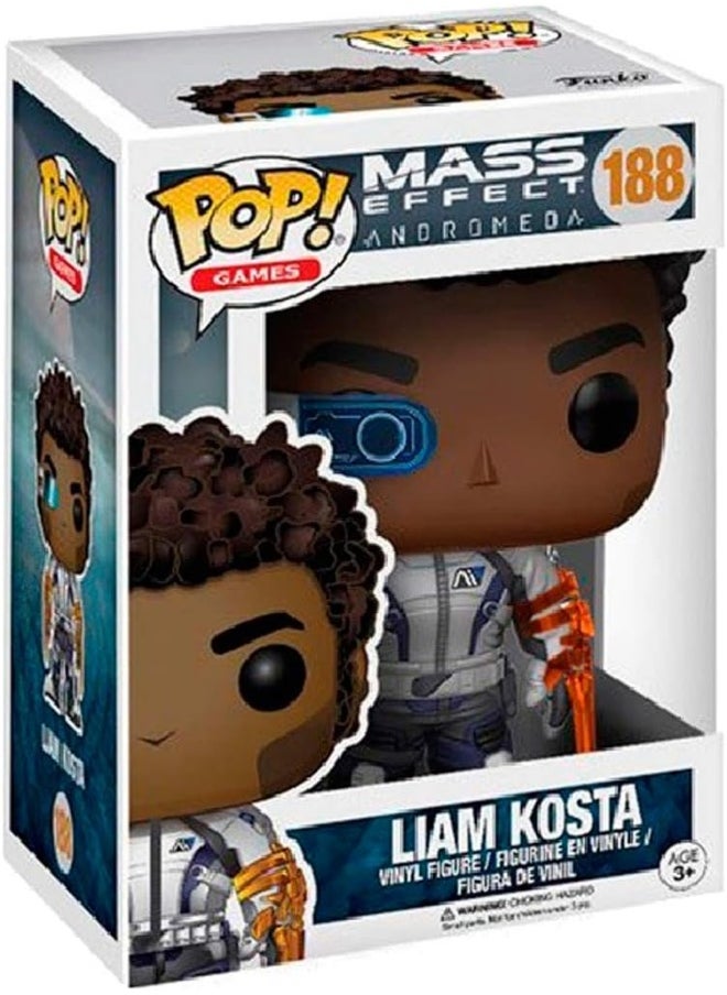 Funko Funko POP Games Mass Effect Andromeda Liam Costa  - Image 1
