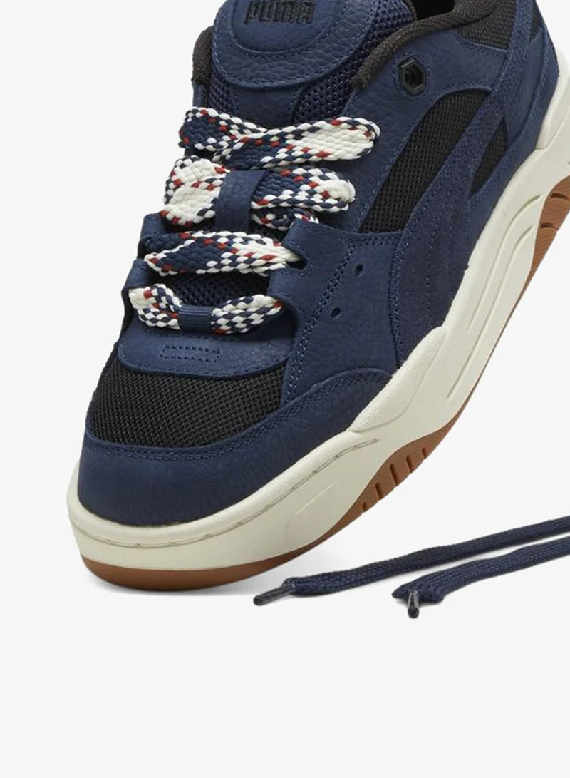 Puma PUMA Black-Club Navy PUMA-180 Lace Interest Sneakers Unisex for Men | Best Price UAE