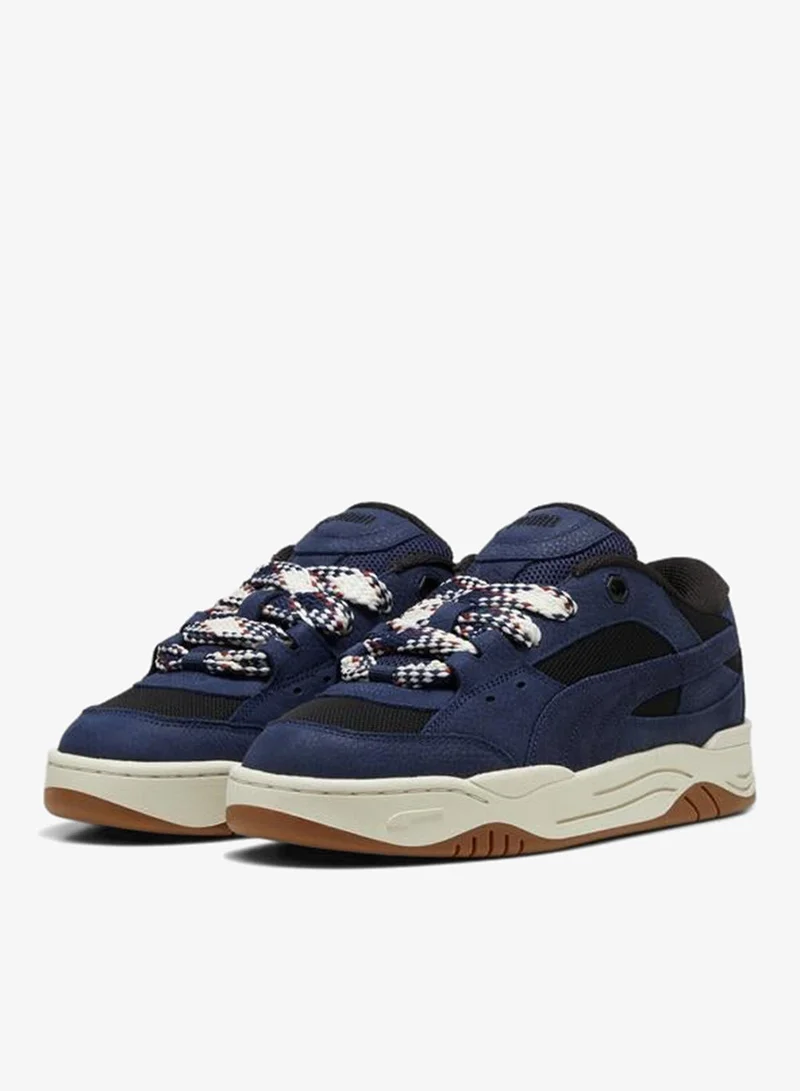 Puma PUMA Black-Club Navy PUMA-180 Lace Interest Sneakers Unisex for Men | Best Price UAE