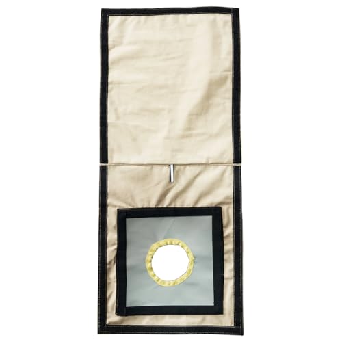 SoloWilder Stove Jack with Rain Flap Canvas Tent Fire Resistant for Canvas Hot Tent Camping - Image 5