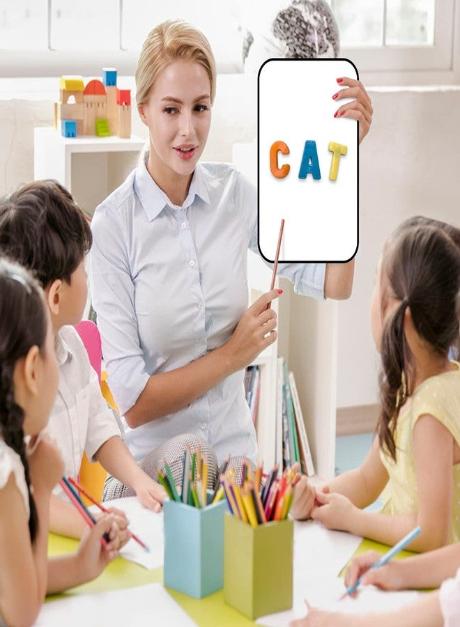 لوحة بيضاء صغيرة قابلة للمسح الجاف من أنليوت للأطفال والطلاب، مقاس 12 × 8 بوصة، لوحة كتابة يدوية صغيرة مزدوجة الجوانب | للاستخدام في المدرسة والمنزل والمكتب | تتضمن قلمين مغناطيسيين - Image 5