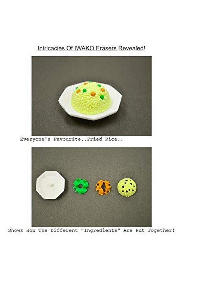 Iwako Japanese Bento Lunch Eraser Set - Image 2