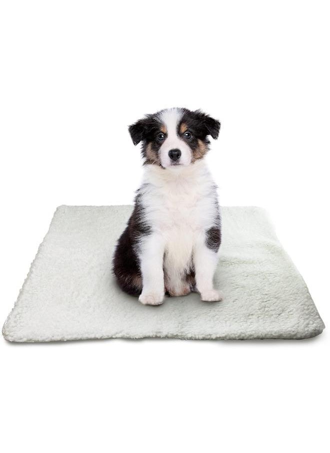 Moro Moro Soft Plush Fur & Plastic Dog Mattress – Cozy, Warm & Non-Slip Pet Bed  - Image 1