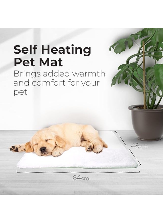 Moro Moro Soft Plush Fur & Plastic Dog Mattress – Cozy, Warm & Non-Slip Pet Bed  - Image 3