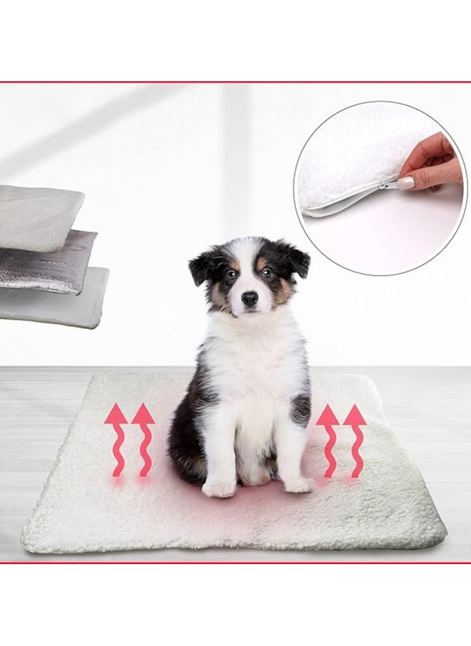 Moro Moro Soft Plush Fur & Plastic Dog Mattress – Cozy, Warm & Non-Slip Pet Bed  - Image 4