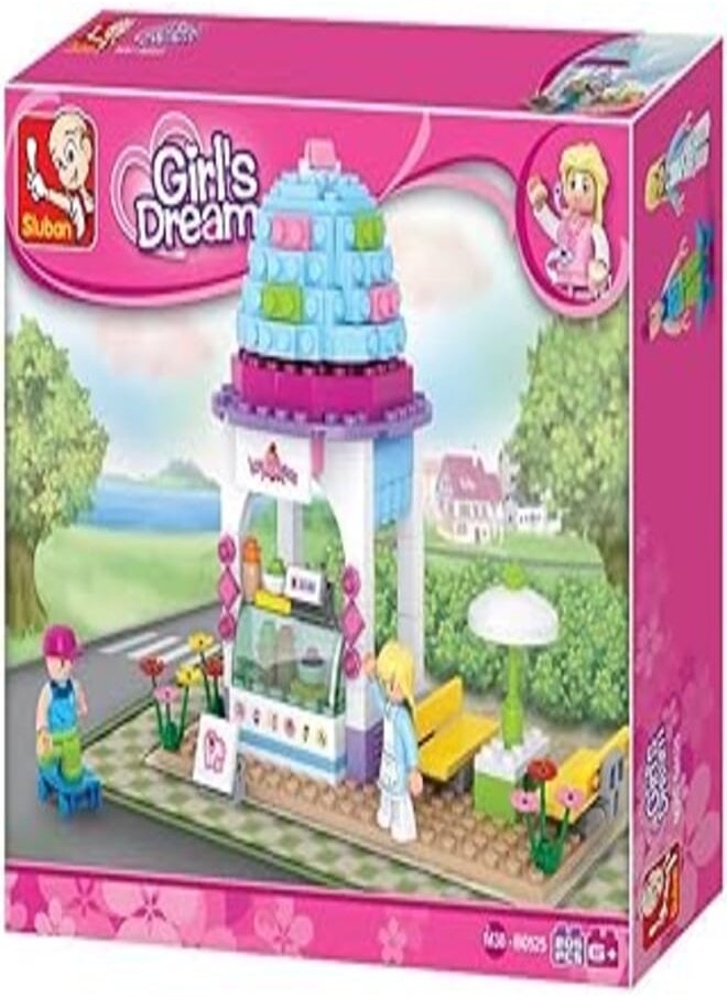 Sluban Sluban SlubanM38-B0532 Summer House Building Bricks Set 