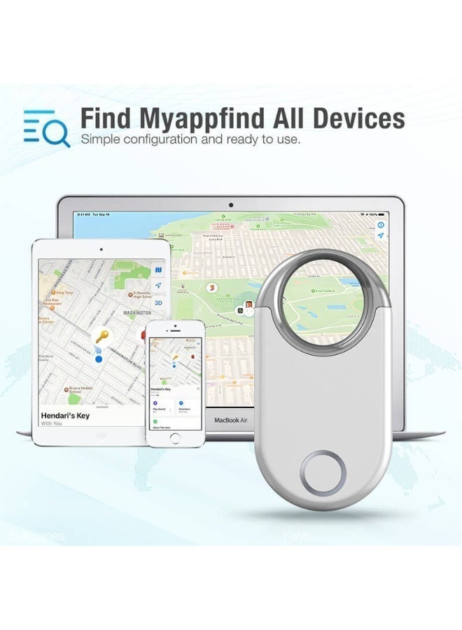 Smart Bluetooth Key Finder – Anti-Lost Tracker Tag Compatible with Apple Find My, Keys, Wallets & Bags - Image 3