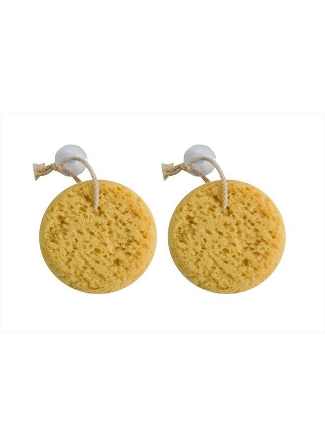 EvriHolder Foam Body Sponge for Exfoliating Large Scrubber for a Relaxing Shower or Bath, Pack of 2  - Image 1