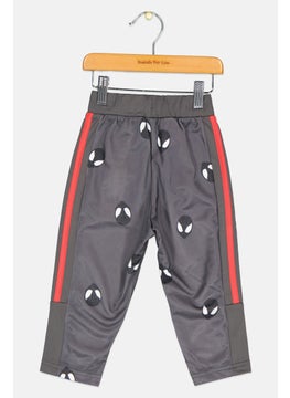 Adidas Toddlers Boy Brand Logo Sweatpants, Grey  - Image 2