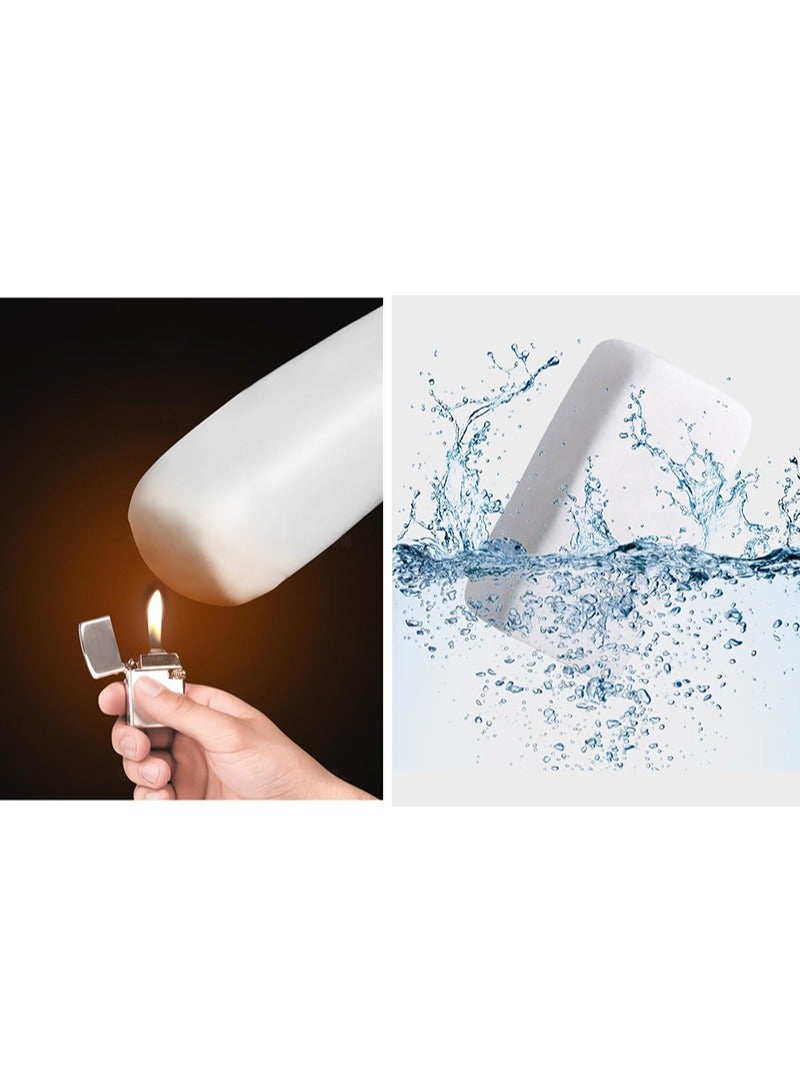 Aikanbo حزمة من 3 معجون ختم أبيض مقاوم للماء لإصلاح القناة، طين إصلاح سريع لتوصيل الصرف، فتحة الجدار، فتحة تكييف الهواء - Image 3