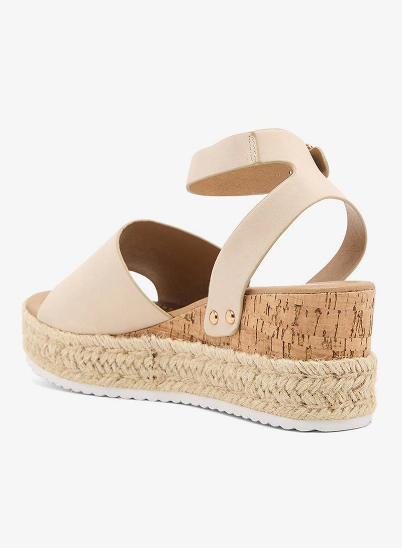 GLAMOROUS Ankle Strap Espadrille Wedge Sandals - Image 3