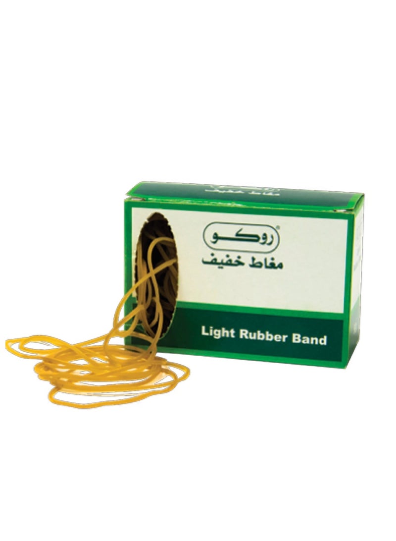 ROCO Yellow Rubber Bands – Light, Flexible & Durable – For Office, School & Home Use - Image 3
