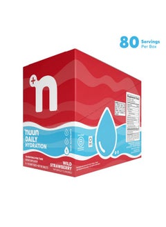 Nuun Hydration Daily Wellness Electrolyte Tablets Wild Strawberry 8 Pack (80 Servings)  - Image 2