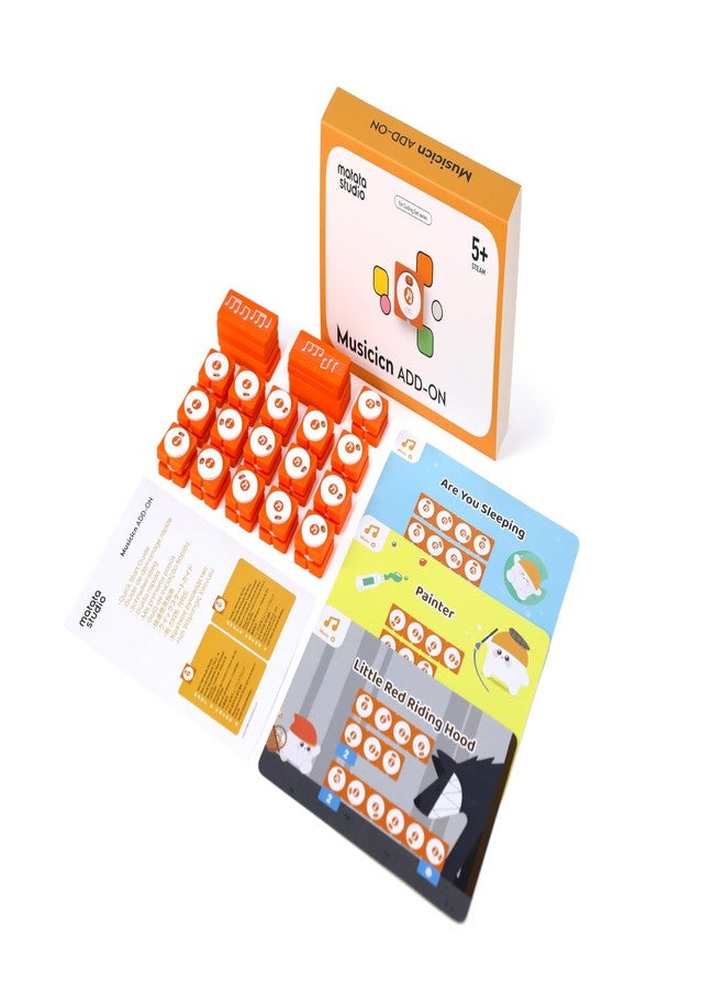 متاتا لاب  إضافة ماتاتاستوديو للموسيقيين لمجموعة ماتاتالاب للبرمجة، روبوت برمجة، لعبة تعليمية STEM للأطفال من سن 3 إلى 9 سنوات - Image 2