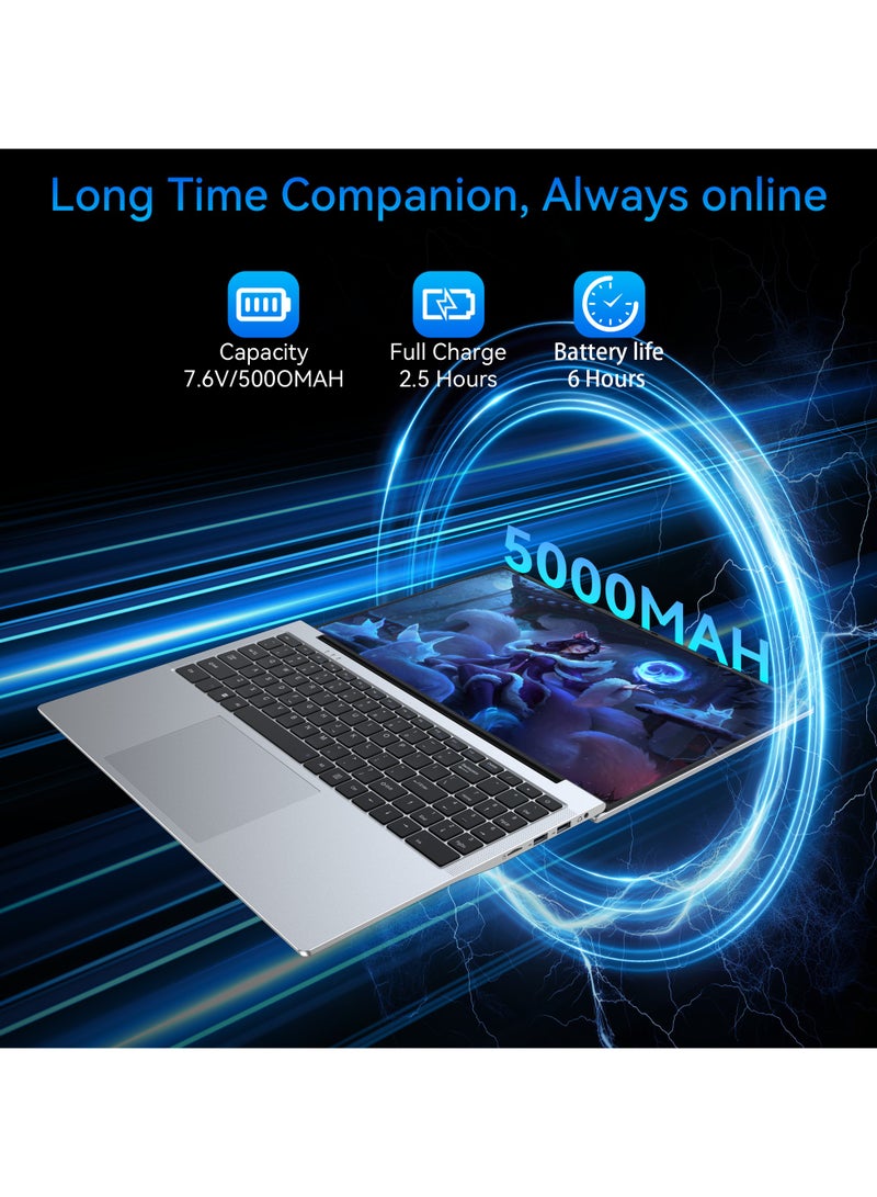 ACEMAGIC Laptop Acemagic 16-inch intel N97 16GB SO-DIMM DDR4 512GB SSD Windows 11 Pro Type-C/USB3.2/plastic material/WIFI5/Bluetooth5.0 english grey - Image 3