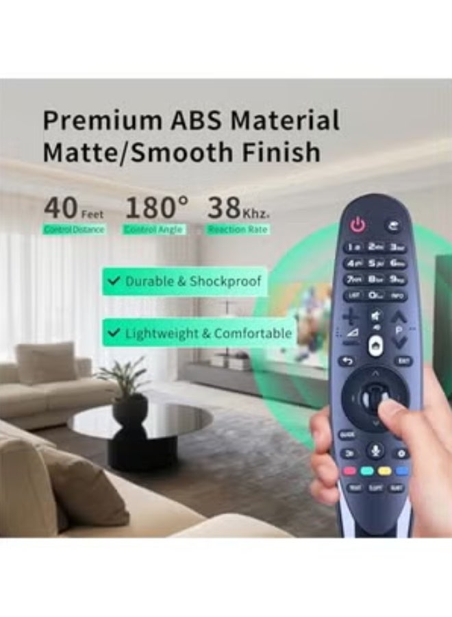 ELTRAZONE AN-MR600 Replacement Remote Control Compatible with LG Smart TV Models 55EG910T, 65EF950T, 55EG910Y, 55EG920T – Universal IR Remote for ANMR600 Without Voice or Scroll Function – Plug & Play Remote for LG OLED & UHD TV Models - Image 4